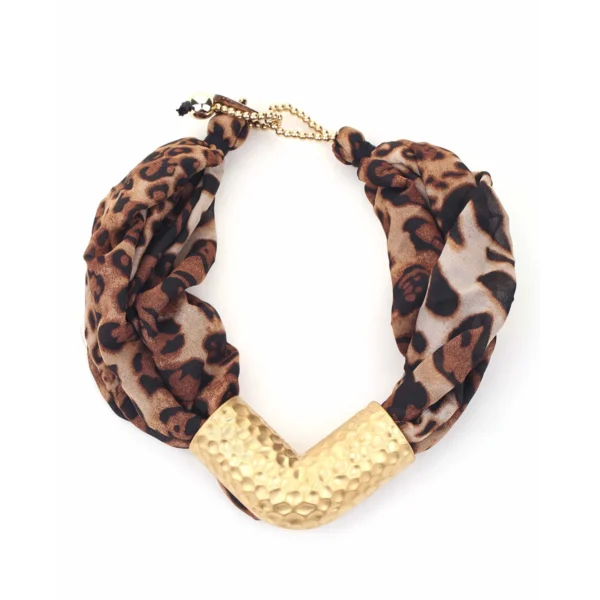 Vintage Leopard Necklace Women Girl Trendy – Image 2