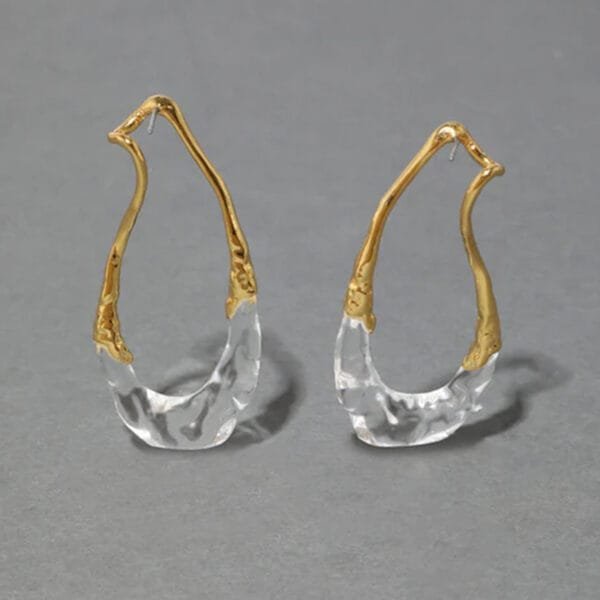 Elegant Gold Earrings