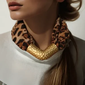 Vintage Leopard Necklace Women Girl Trendy